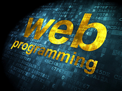 搜索引擎优化 web 开发概念： 数字 backgrou 上的 Web 编程