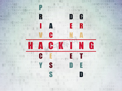 隐私概念：在解决纵横字谜中的词黑客