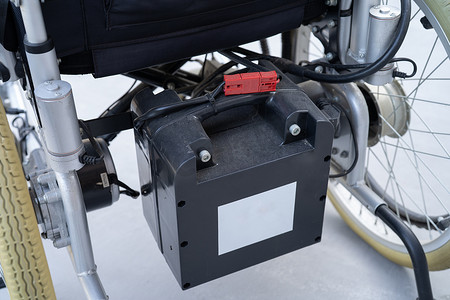 用于病人或残疾人士的电动轮椅电池。