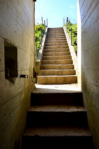 Bunker German，奥马哈海滩，诺曼底，法国