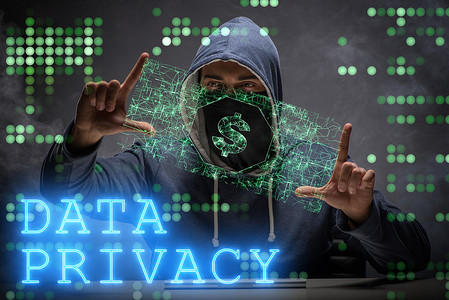 黑客窃取个人信息的数据隐私概念