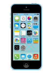 手机黑色苹果手机摄影照片_苹果 iPhone 5c