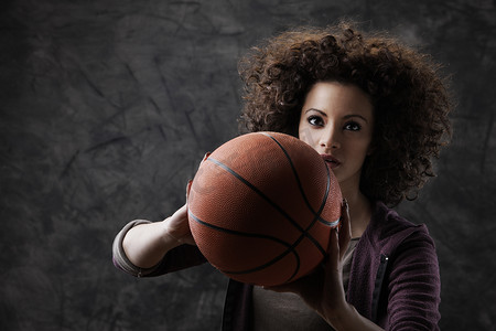 女篮摄影照片_女篮球运动员