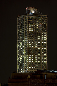 摩天大楼夜景