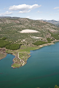 西班牙安达卢西亚科尔多瓦省伊兹纳哈尔水库