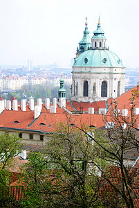 赛拉摄影照片_圣尼古拉斯教堂在布拉格