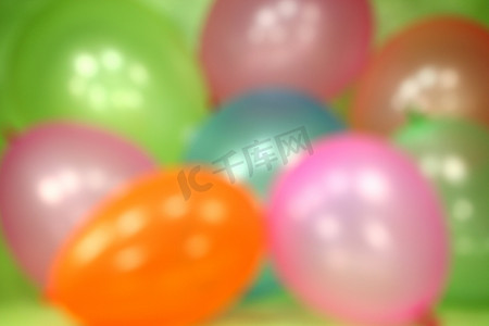 节日彩色气球背景