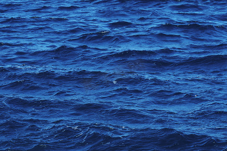 蓝色水纹背景摄影照片_水纹