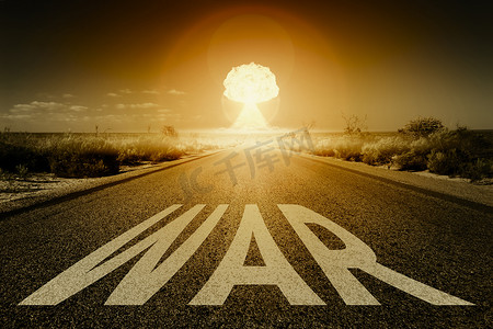 战事摄影照片_核弹爆炸