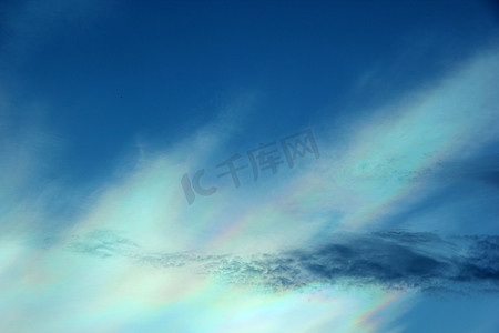 大气2摄影照片_美丽的彩虹彩云