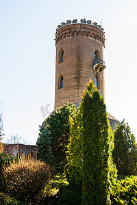 Chindia Tower 或 Turnul Chindiei 是罗马尼亚特尔戈维斯特市中心 Targoviste Royal Court 或 Curtea Domneasca 纪念碑群的一座塔楼