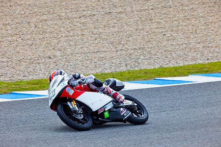 全科医生摄影照片_MotoGP 中 125cc 的 Louis Rossi 飞行员