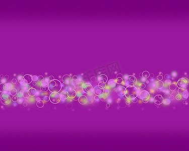 抽象的紫色圆圈背景