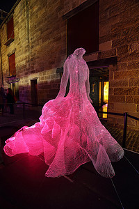 The Dresses 光纤 The Rocks at Vivid Sydney