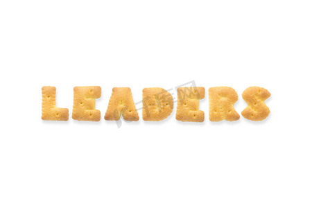 The Letter Word LEADERS 字母饼干饼干