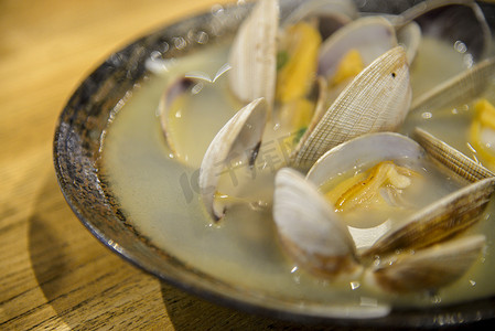 日式汤煮蛤蜊2