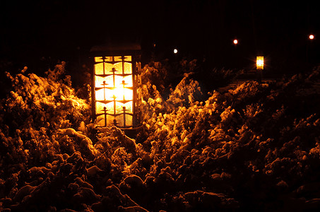 冬夜的灯笼