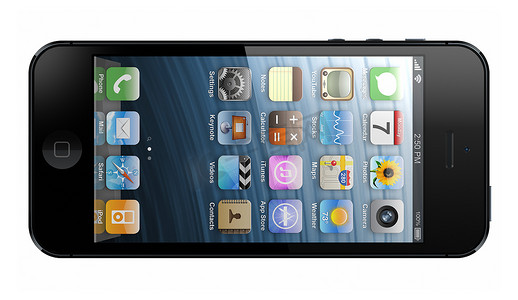 iphone界面图标摄影照片_新的 iPhone 5