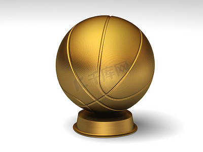 金色篮球奖杯