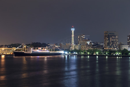 横滨市滨海湾景观