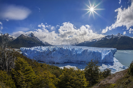 巴塔哥尼亚摄影照片_佩里托莫雷诺冰川 - 巴塔哥尼亚 - 阿根廷