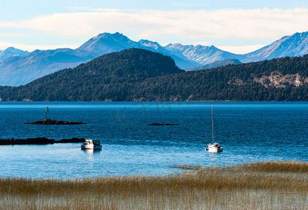 Nahuel Huapi 湖，巴塔哥尼亚阿根廷，巴里洛切附近