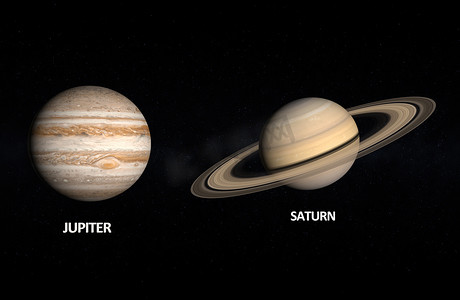 行星木星和土星