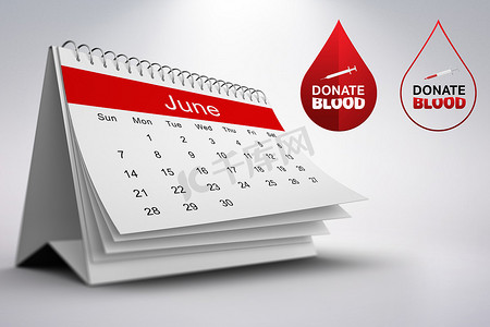 献血背景摄影照片_献血的合成图像