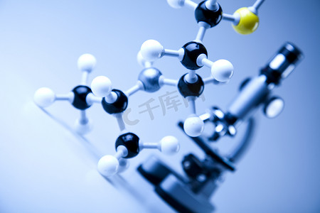 dna分子结构摄影照片_化学，分子结构，DNA