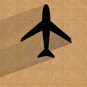 飞机模板摄影照片_飞机 。