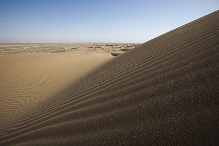 共筑精彩摄影照片_沙漠沙丘，精彩饱和的旅行题材