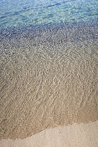 从海边的海景在夏季作为背景