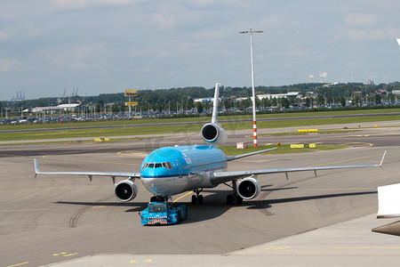 KLM McDonnell Douglas MD-11 在史基浦机场
