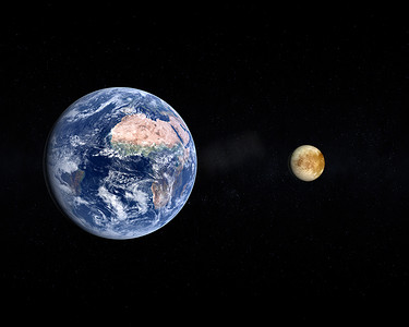 木卫二和地球