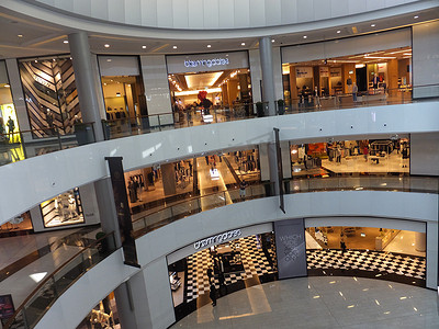 迪拜购物中心的 Bloomingdales，阿联酋