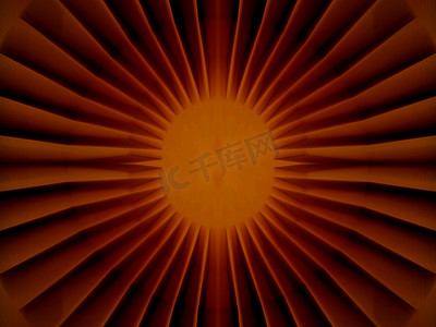 太阳内核摄影照片_明亮的内核结构，红色的太阳