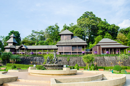 Rattanarangson 宫，拉廊府，泰国。