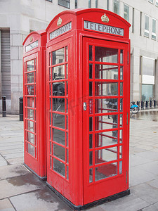 伦敦电话亭