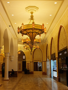 阿联酋迪拜迪拜购物中心的露天市场