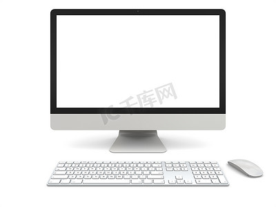 键盘拟人摄影照片_台式电脑