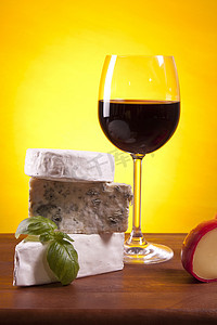 奶酪和葡萄酒组合物