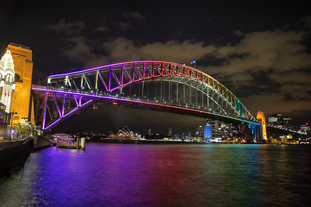 悉尼海港大桥摄影照片_澳大利亚悉尼海港大桥