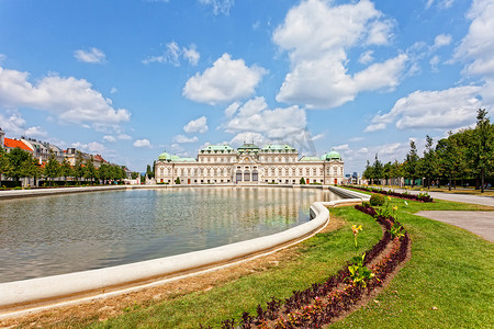 丽城宫在维也纳，奥地利