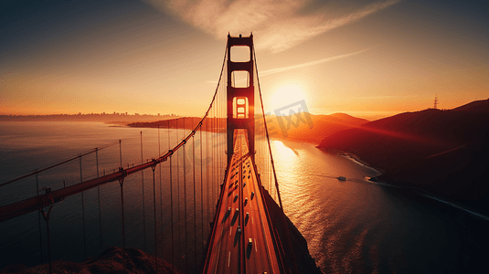 金门大桥摄影照片_加利福尼亚州旧金山金门大桥