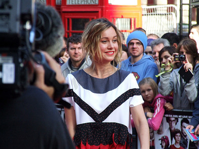 2010 年 8 月 18 日，布丽·拉森 (Brie Larson) 在伦敦市中心斯科特·皮尔格林 (Scott Pilgrim) 与世界的较量