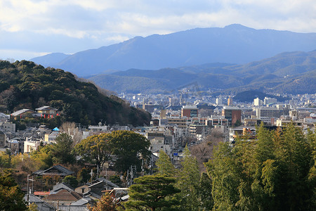 日本京都 - 关西地区的城市。