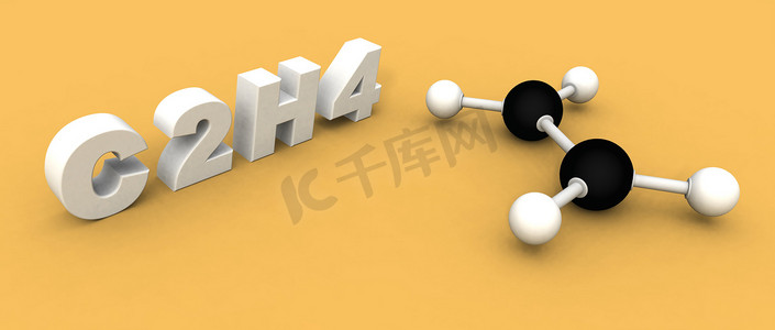 乙烯分子 C2H4