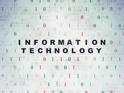 数据概念： 数字纸张背景上的信息技术