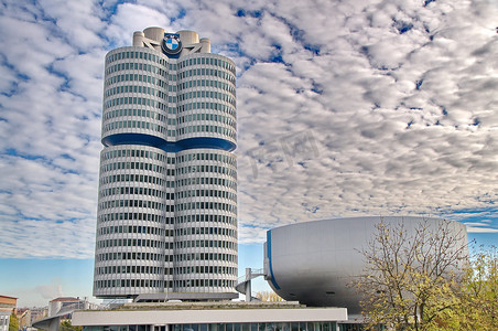慕尼黑-德国 10 月 31 日：BMW 建筑博物馆 2014 年 6 月 31 日