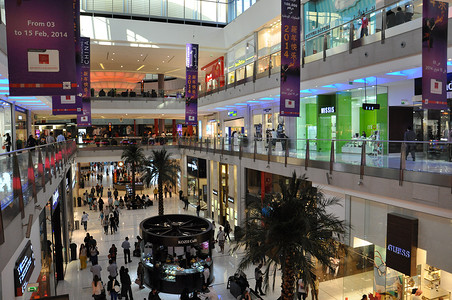 阿联酋迪拜的迪拜购物中心